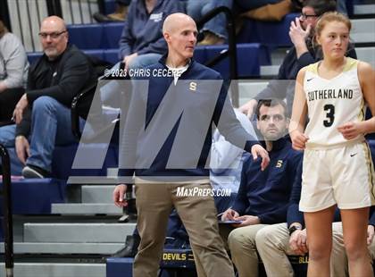 Thumbnail 2 in Sutherland vs. Our Lady of Mercy (Section 5 Class A Semifinal) photogallery.
