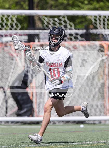 Thumbnail 2 in Plymouth North @ Hingham (MIAA Division 2 Round of 32) photogallery.