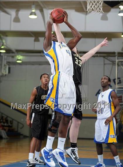 Thumbnail 3 in Harnett Central vs Garner Magnet (Greater Neuse River Conference Tournament) photogallery.