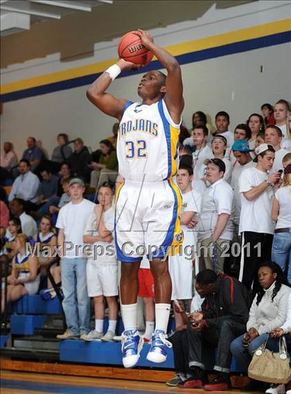 Thumbnail 2 in Harnett Central vs Garner Magnet (Greater Neuse River Conference Tournament) photogallery.