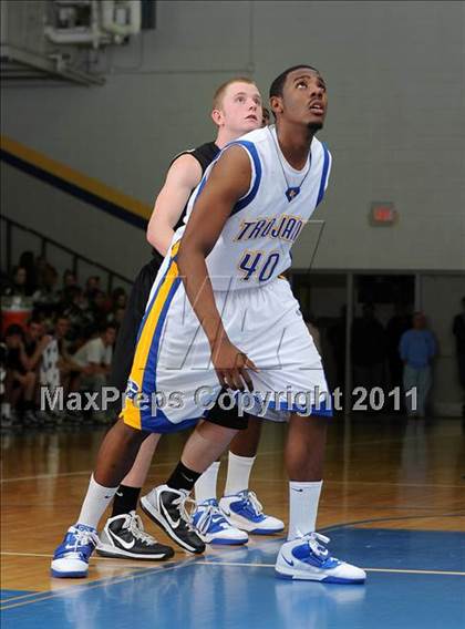 Thumbnail 3 in Harnett Central vs Garner Magnet (Greater Neuse River Conference Tournament) photogallery.