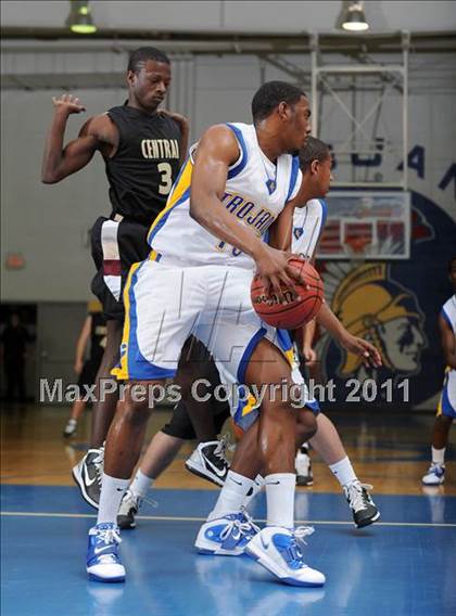 Thumbnail 2 in Harnett Central vs Garner Magnet (Greater Neuse River Conference Tournament) photogallery.
