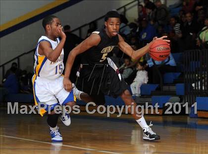 Thumbnail 1 in Harnett Central vs Garner Magnet (Greater Neuse River Conference Tournament) photogallery.