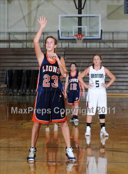 Thumbnail 3 in Benton vs Carterville (Marion Lady Wildcat Invitational) photogallery.