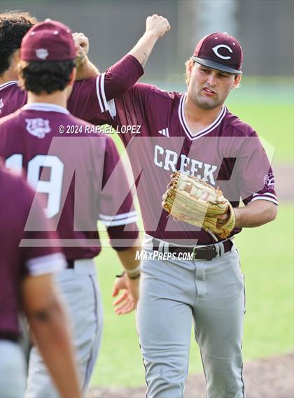 Thumbnail 2 in Atascocita vs. Clear Creek (UIL Baseball 6A Region 3 Area) photogallery.