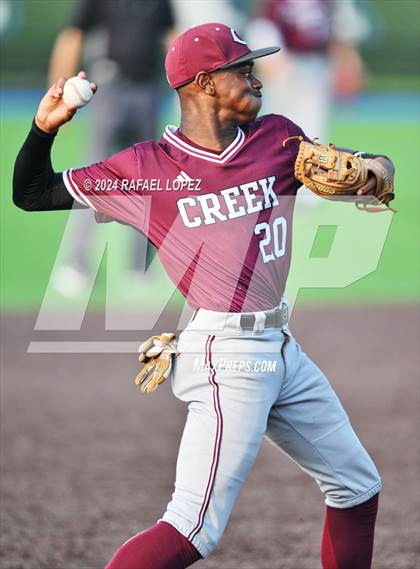 Thumbnail 2 in Atascocita vs. Clear Creek (UIL Baseball 6A Region 3 Area) photogallery.