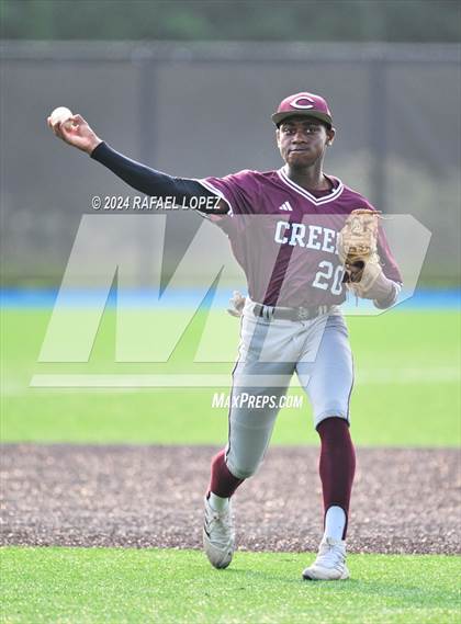 Thumbnail 2 in Atascocita vs. Clear Creek (UIL Baseball 6A Region 3 Area) photogallery.