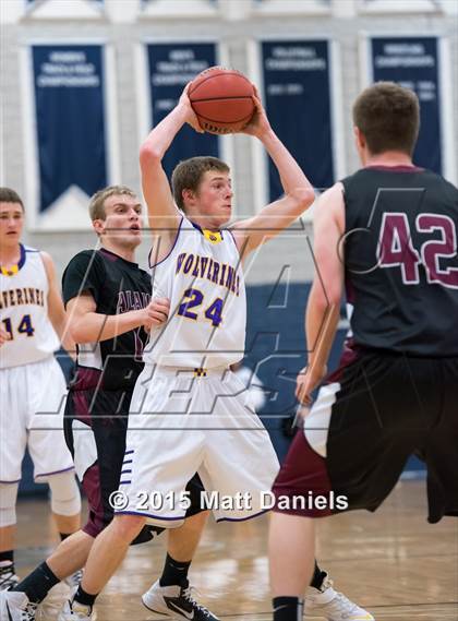 Thumbnail 1 in Bayfield vs. Alamosa (CHSAA 3A Consolation) photogallery.