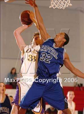 Thumbnail 3 in Capital Christian vs. Amador Valley (Cordova Christmas Classic)  photogallery.