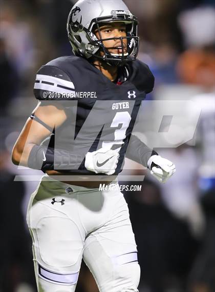 Thumbnail 2 in Byron Nelson @ Guyer (UIL 6A Bi-District Playoff) photogallery.
