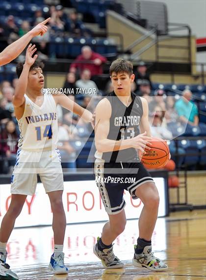 Thumbnail 3 in Graford vs Huckabay (UIL Region III-1A Semifinal) photogallery.