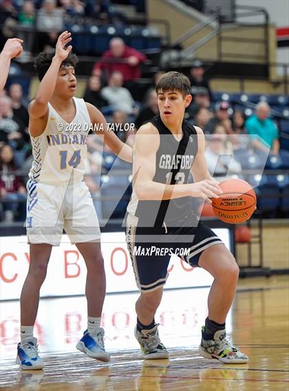 Thumbnail 1 in Graford vs Huckabay (UIL Region III-1A Semifinal) photogallery.
