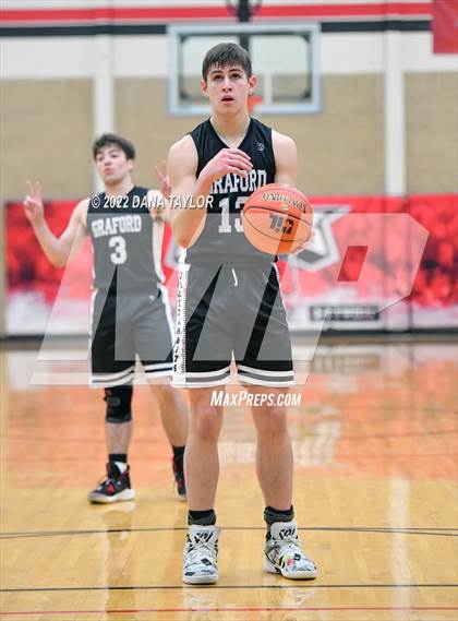 Thumbnail 3 in Graford vs Huckabay (UIL Region III-1A Semifinal) photogallery.