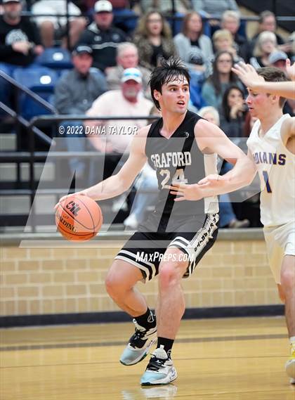 Thumbnail 1 in Graford vs Huckabay (UIL Region III-1A Semifinal) photogallery.