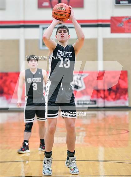 Thumbnail 3 in Graford vs Huckabay (UIL Region III-1A Semifinal) photogallery.