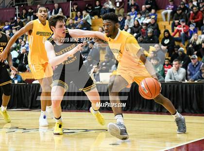 Thumbnail 2 in Woodstock Academy vs. Montverde Academy (Spalding Hoophall Classic) photogallery.