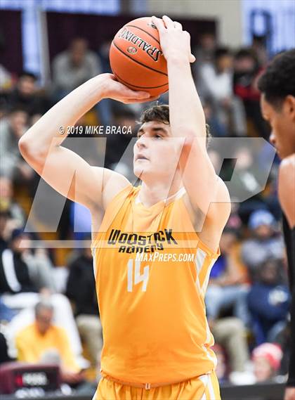 Thumbnail 3 in Woodstock Academy vs. Montverde Academy (Spalding Hoophall Classic) photogallery.