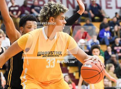 Thumbnail 2 in Woodstock Academy vs. Montverde Academy (Spalding Hoophall Classic) photogallery.