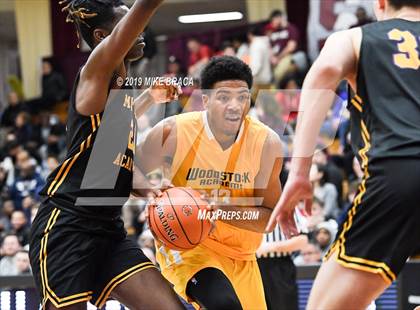 Thumbnail 1 in Woodstock Academy vs. Montverde Academy (Spalding Hoophall Classic) photogallery.