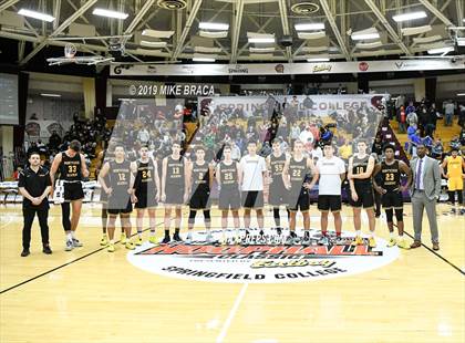 Thumbnail 3 in Woodstock Academy vs. Montverde Academy (Spalding Hoophall Classic) photogallery.
