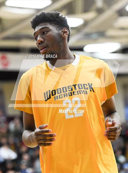 Thumbnail 3 in Woodstock Academy vs. Montverde Academy (Spalding Hoophall Classic) photogallery.