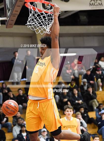 Thumbnail 3 in Woodstock Academy vs. Montverde Academy (Spalding Hoophall Classic) photogallery.