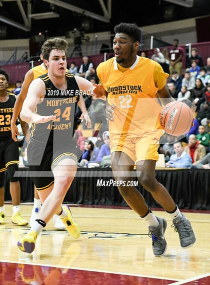 Thumbnail 3 in Woodstock Academy vs. Montverde Academy (Spalding Hoophall Classic) photogallery.