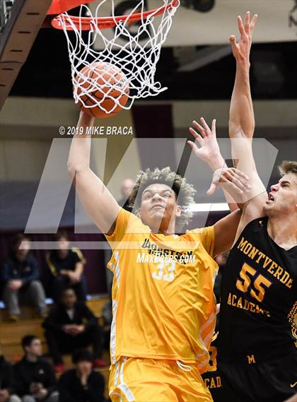 Thumbnail 2 in Woodstock Academy vs. Montverde Academy (Spalding Hoophall Classic) photogallery.