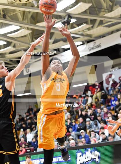 Thumbnail 1 in Woodstock Academy vs. Montverde Academy (Spalding Hoophall Classic) photogallery.