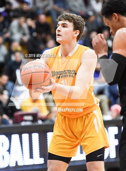 Thumbnail 2 in Woodstock Academy vs. Montverde Academy (Spalding Hoophall Classic) photogallery.