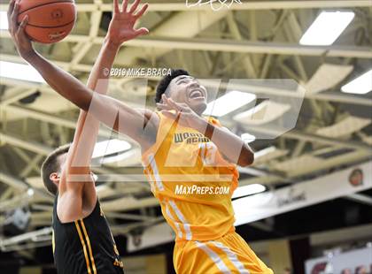 Thumbnail 3 in Woodstock Academy vs. Montverde Academy (Spalding Hoophall Classic) photogallery.