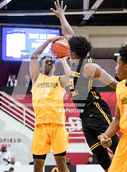 Thumbnail 3 in Woodstock Academy vs. Montverde Academy (Spalding Hoophall Classic) photogallery.