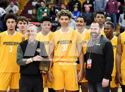Thumbnail 3 in Woodstock Academy vs. Montverde Academy (Spalding Hoophall Classic) photogallery.