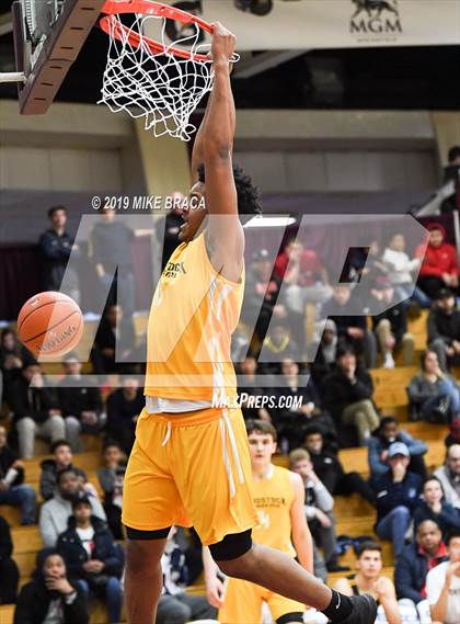 Thumbnail 2 in Woodstock Academy vs. Montverde Academy (Spalding Hoophall Classic) photogallery.