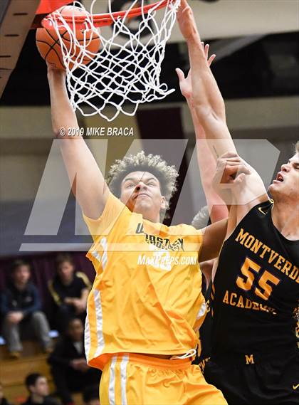 Thumbnail 3 in Woodstock Academy vs. Montverde Academy (Spalding Hoophall Classic) photogallery.