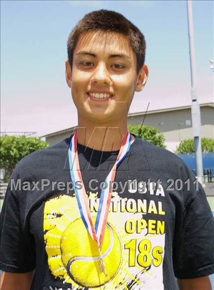 Thumbnail 2 in NYSPHSAA Boys Tennis Championships (Finals) photogallery.