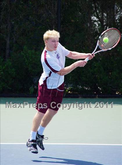 Thumbnail 1 in NYSPHSAA Boys Tennis Championships (Finals) photogallery.