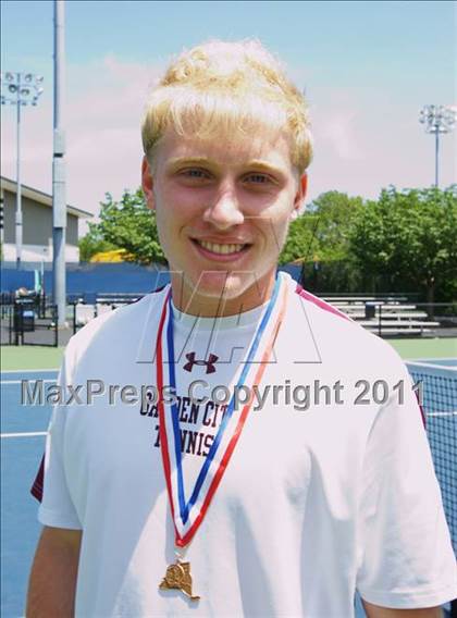 Thumbnail 1 in NYSPHSAA Boys Tennis Championships (Finals) photogallery.