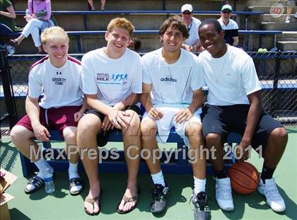 Thumbnail 2 in NYSPHSAA Boys Tennis Championships (Finals) photogallery.