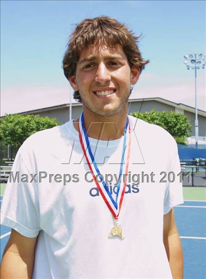 Thumbnail 3 in NYSPHSAA Boys Tennis Championships (Finals) photogallery.
