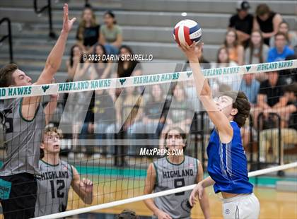Thumbnail 3 in Chandler @ Highland (AIA 6A Quarterfinals) photogallery.