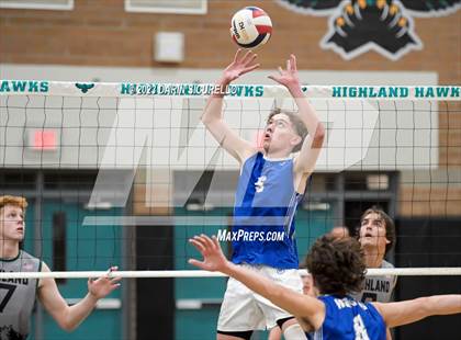 Thumbnail 1 in Chandler @ Highland (AIA 6A Quarterfinals) photogallery.