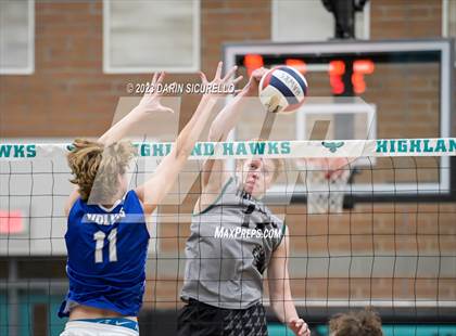 Thumbnail 1 in Chandler @ Highland (AIA 6A Quarterfinals) photogallery.