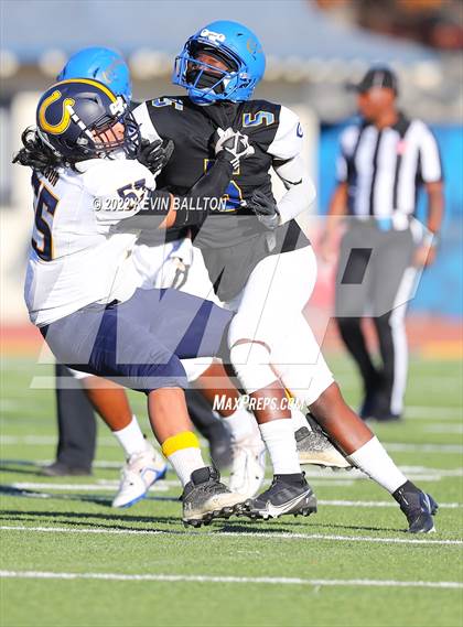 Thumbnail 2 in Crenshaw vs. Wilson (CIF LAC D3 Final) photogallery.