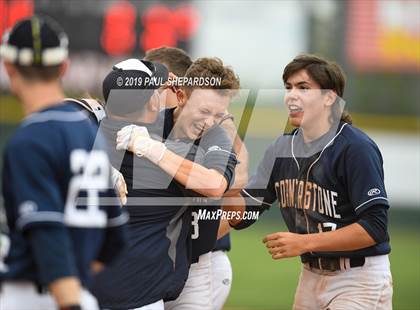 Thumbnail 3 in Cornerstone Christian Academy vs. Nucla (CHSAA 1A Final) photogallery.