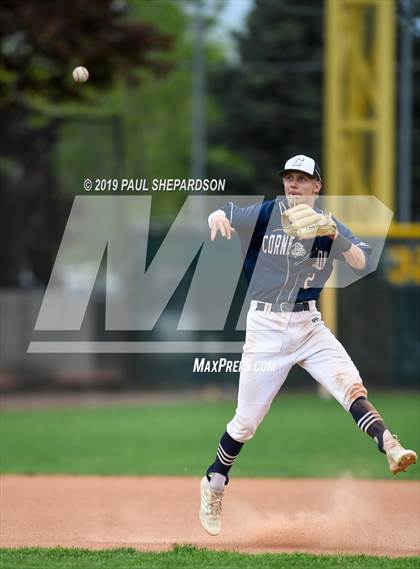 Thumbnail 1 in Cornerstone Christian Academy vs. Nucla (CHSAA 1A Final) photogallery.