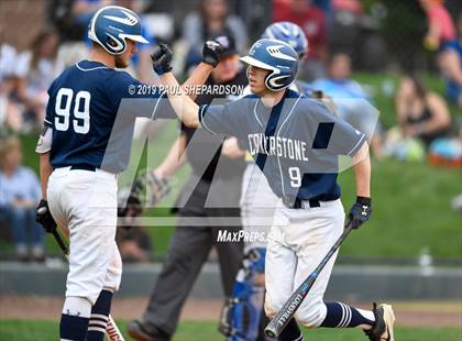 Thumbnail 1 in Cornerstone Christian Academy vs. Nucla (CHSAA 1A Final) photogallery.