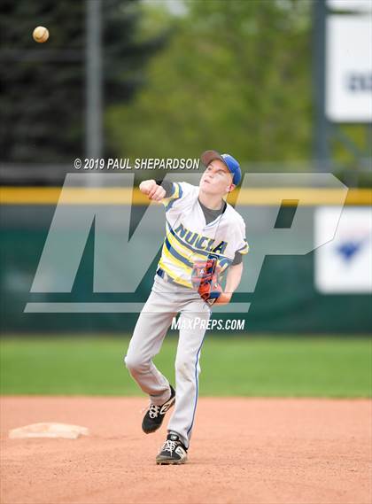 Thumbnail 2 in Cornerstone Christian Academy vs. Nucla (CHSAA 1A Final) photogallery.