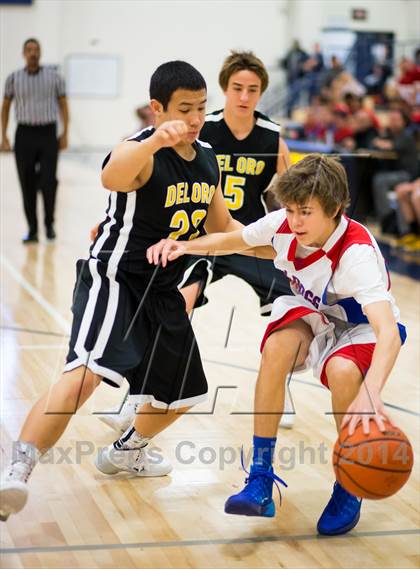 Thumbnail 1 in Del Oro vs Folsom (Trojan Toss Up) photogallery.