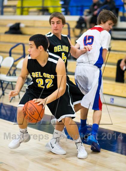 Thumbnail 2 in Del Oro vs Folsom (Trojan Toss Up) photogallery.